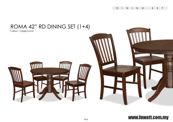 ROMA 42'' RD Dining Set