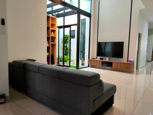 Living Room Design-Interior Design-Renovation-Residential-Taman Laguna Johor Bahru JB