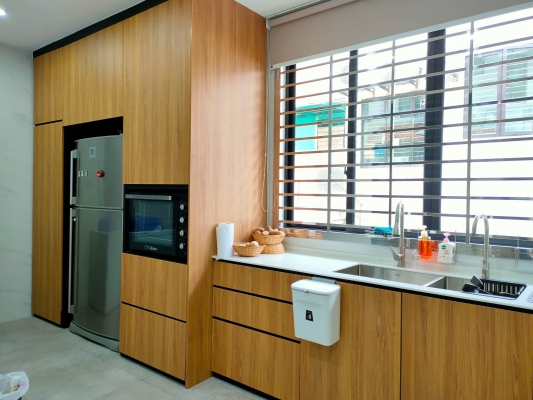 Kitchen Cabinet for Kitchen-Interior Design-Renovation-Residential-Taman Laguna Johor Bahru JB