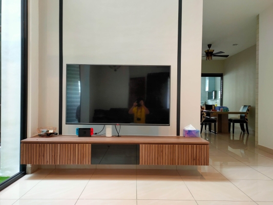 TV Console Design for Living Room-Interior Design-Renovation-Residential-Taman Laguna Johor Bahru JB