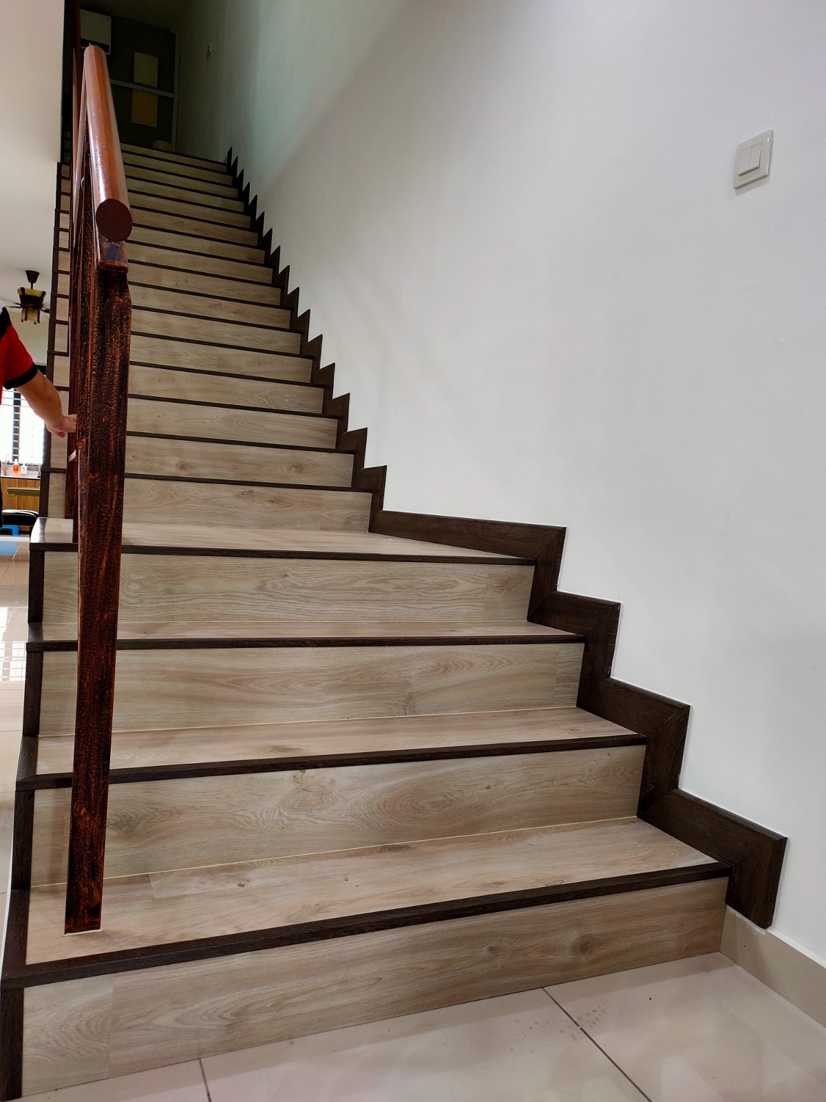 Staircase Design-Interior Design-Renovation-Residential-Taman Laguna Johor Bahru JB Staircase Area Design Residential Design Interior Design