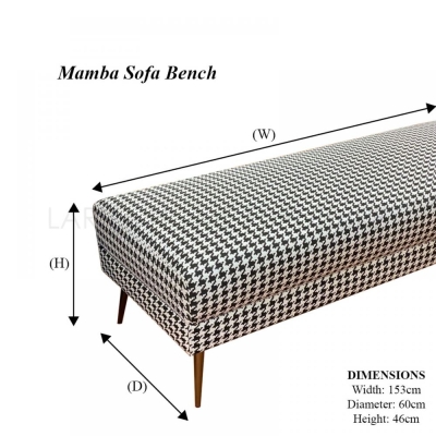 Mamba Sofa Bench - 02