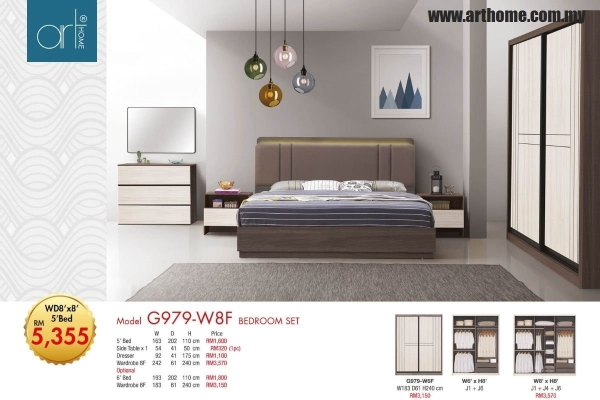 BedRoom Set G979-W8F