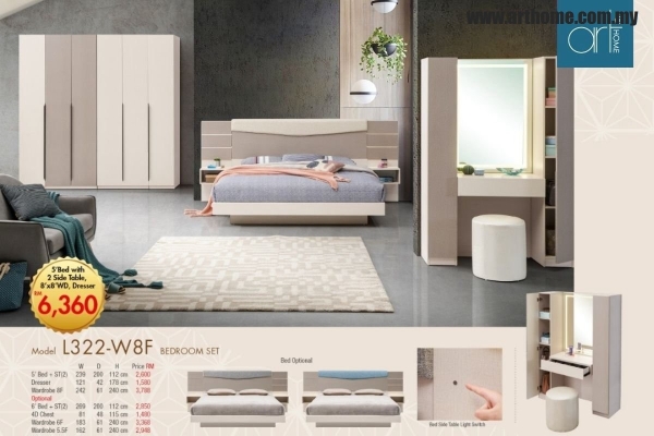 BedRoom Set L322-W8F