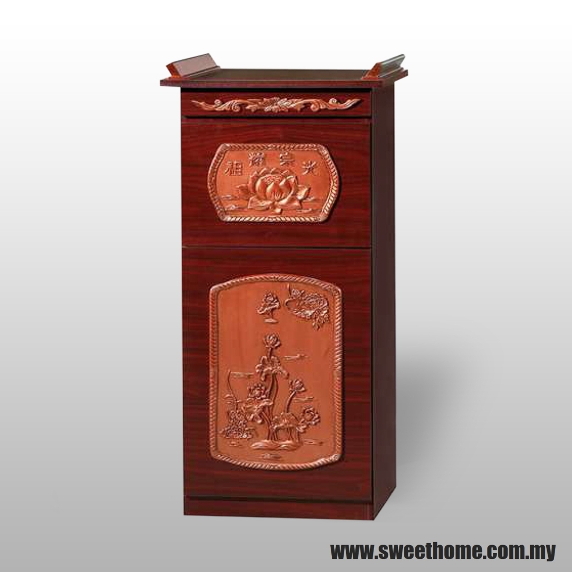 Ready Chinese Altar Cabinet Model: RR-F42 Ready Made Chinese Altar Cabinet  Perabot Carta Pilihan Warna Corak