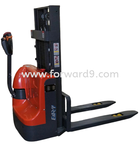1.2Ton 2M Walkie Fully Electric Stacker ES1220J Power Electric Stacker  Electric Stacker  Material Handling Equipment