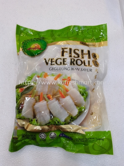 FISH VEGIE ROLL 500g