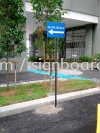 jalan sehala acp road side signage signboard ACP SIGNAGE