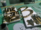 stainless steel box up 3d lettering logo signage signboard  3D BOX UP LETTERING SIGNBOARD