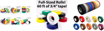 Electrical Tapes (Multi-Colored) ADHESIVES, SEALANTS & TAPES