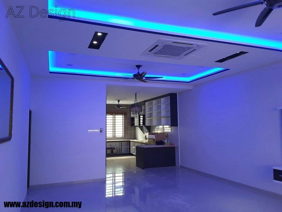 Modern LED Style Plaster Ceiling Works Puchong Selangor / Klang Valley ...