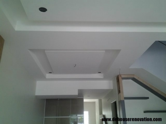 Kerja Siling Plaster Rekaan Simple Butterworth