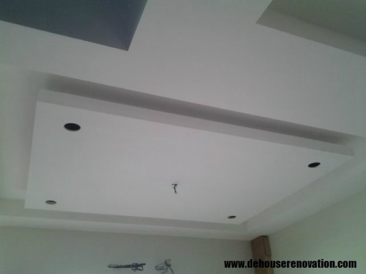 Simple Design Plaster Ceiling Work Penang