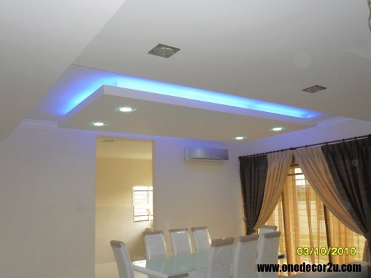 Color LED Style Plaster Ceiling Kuala Lumpur / Selangor