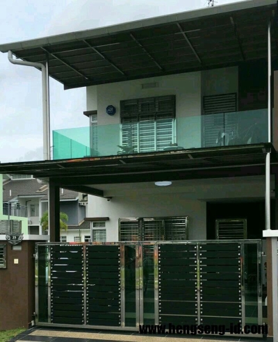 ACP Awning Roof With Renovation Johor Bahru 