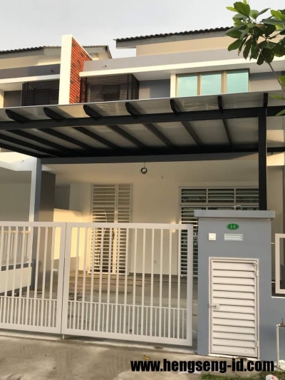 ACP Awning Roof With Renovation Johor Bahru 