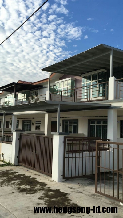 ACP Awning Roof With Renovation Johor Bahru 