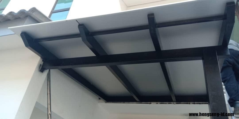 ACP Awning Roof With Renovation Johor Bahru 