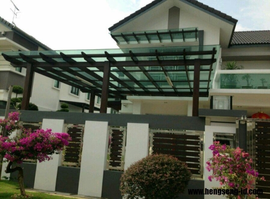 Transparent & Glass Awning Johor Bahru