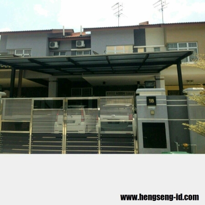 Awning Telus & Awning Kaca Johor Bahru