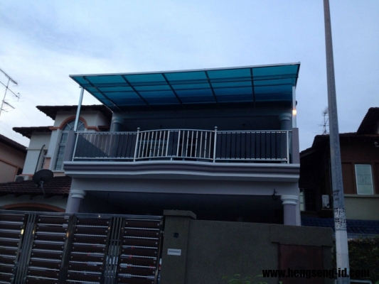 Transparent & Glass Awning Johor Bahru