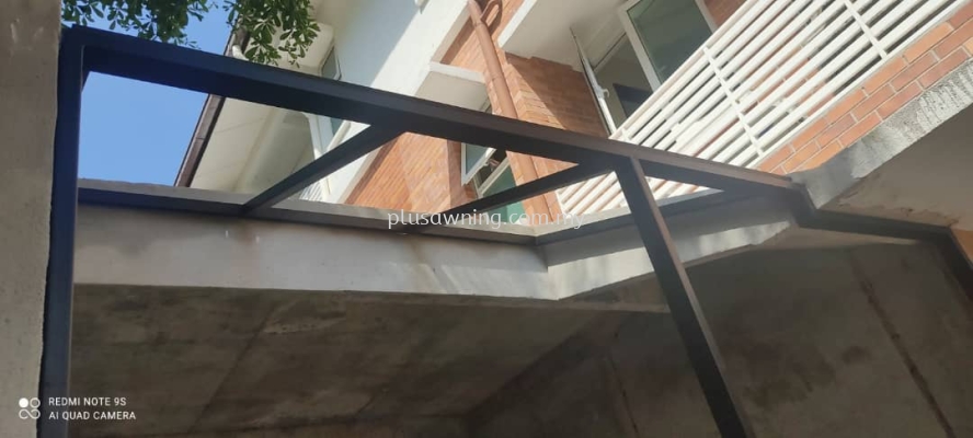 GLASS ROOFING FRAME ONLY WITHOUT GLASS @JALAN SL 5/2, VILLA SUNGAI LONG, KAJANG, SELANGOR