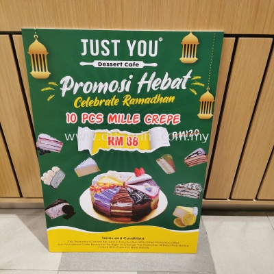 Just You Cafe Setia City - FoamBoard Poster 