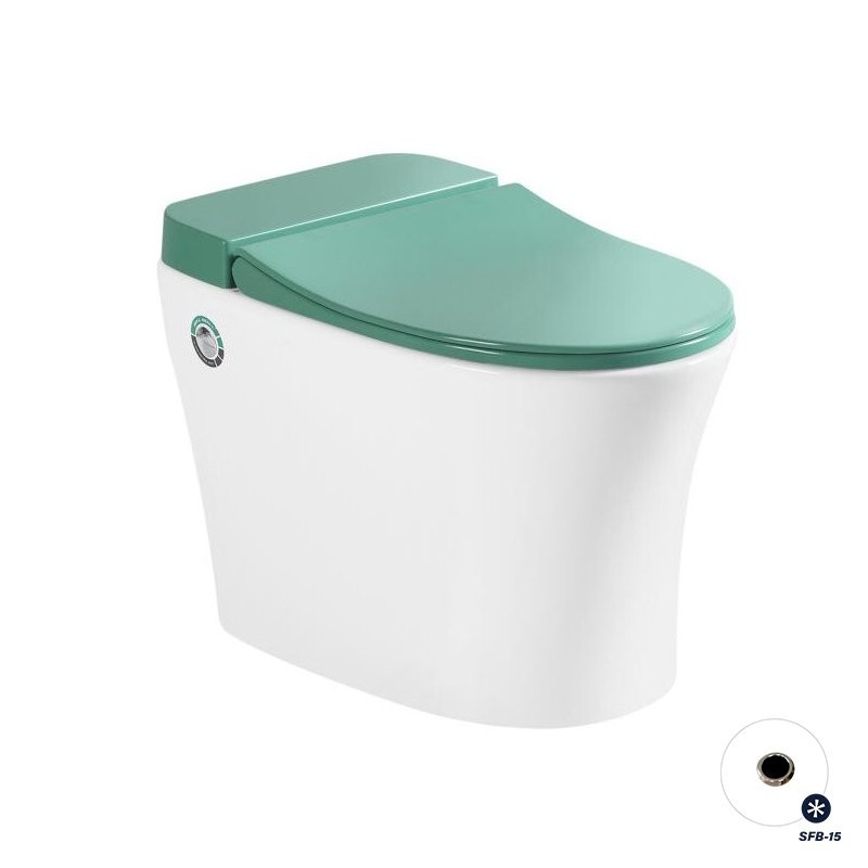 WH15001GN BARENO - Mangkuk Jamban / Toilet Bowl Bilik Mandi / Tandas Carta Pilihan Warna Corak