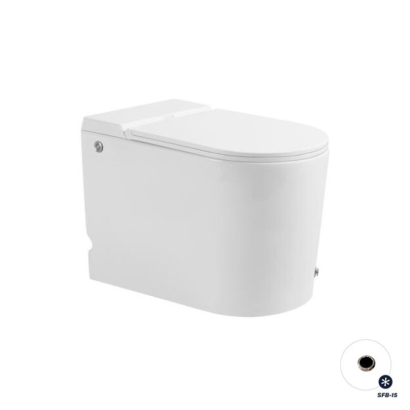 WH15002 W BARENO - Mangkuk Jamban / Toilet Bowl Bilik Mandi / Tandas Carta Pilihan Warna Corak