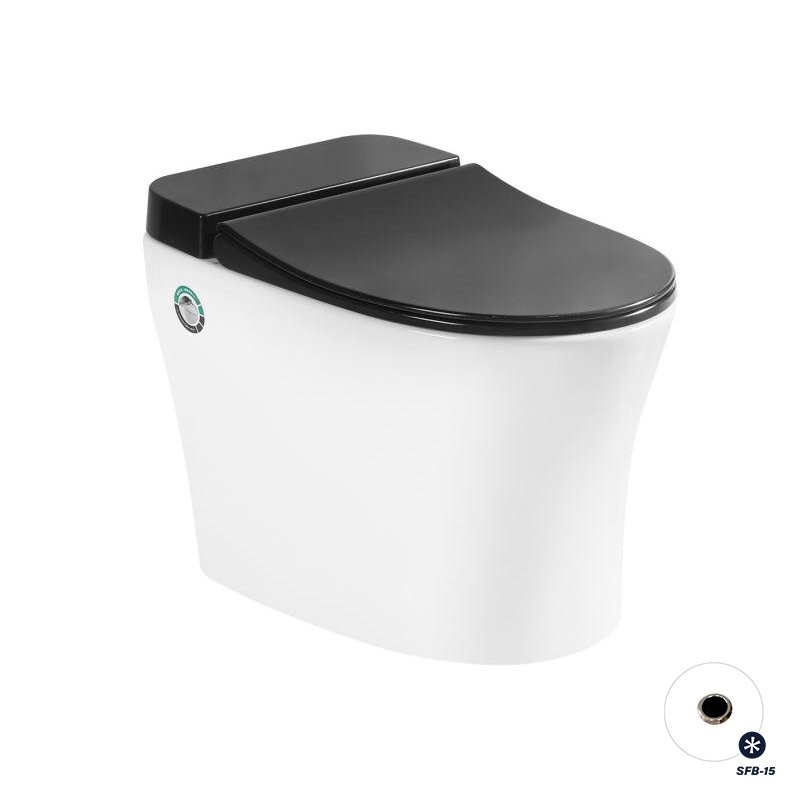 WH15001B-1 BARENO - Mangkuk Jamban / Toilet Bowl Bilik Mandi / Tandas Carta Pilihan Warna Corak