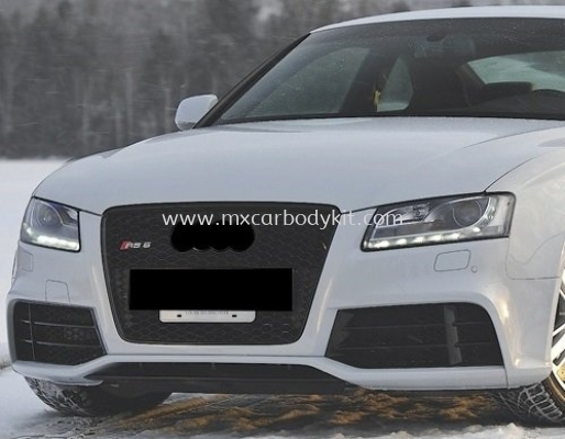 AUDI A5 B8 2008 RS STYLE FRONT BUMPER 