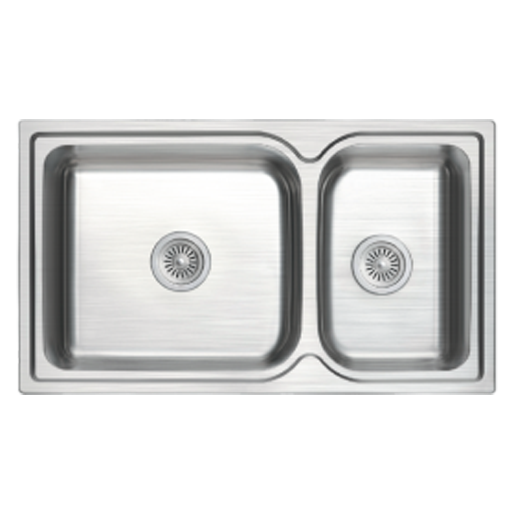 Kitchen Sink Model : Haustern ZEX 860 (DOUBLE) Haustern Kitchen Stainless Steel Sink Kitchen Sink Choose Sample / Pattern Chart