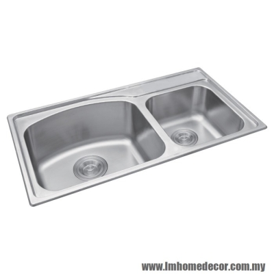 Sinki Dapur Model : Haustern MIX-623 (DOUBLE)