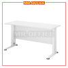 MR OFFICE : HARMONY SERIES RECTANGULAR METAL J-LEG TABLE (WITHOUT TEL CAP) H-SERIES OFFICE TABLES