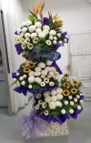 Wreathed Flower ( Three Layer 1 )  Wreath Flower