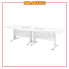 MR OFFICE : HBB-30-WH BOAT-SHAPE HBB 30 CONFERENCE TABLE H-SERIES MEETING TABLES & EQUIPMENTS