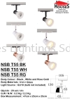 NSB T55 GU10 Track Light