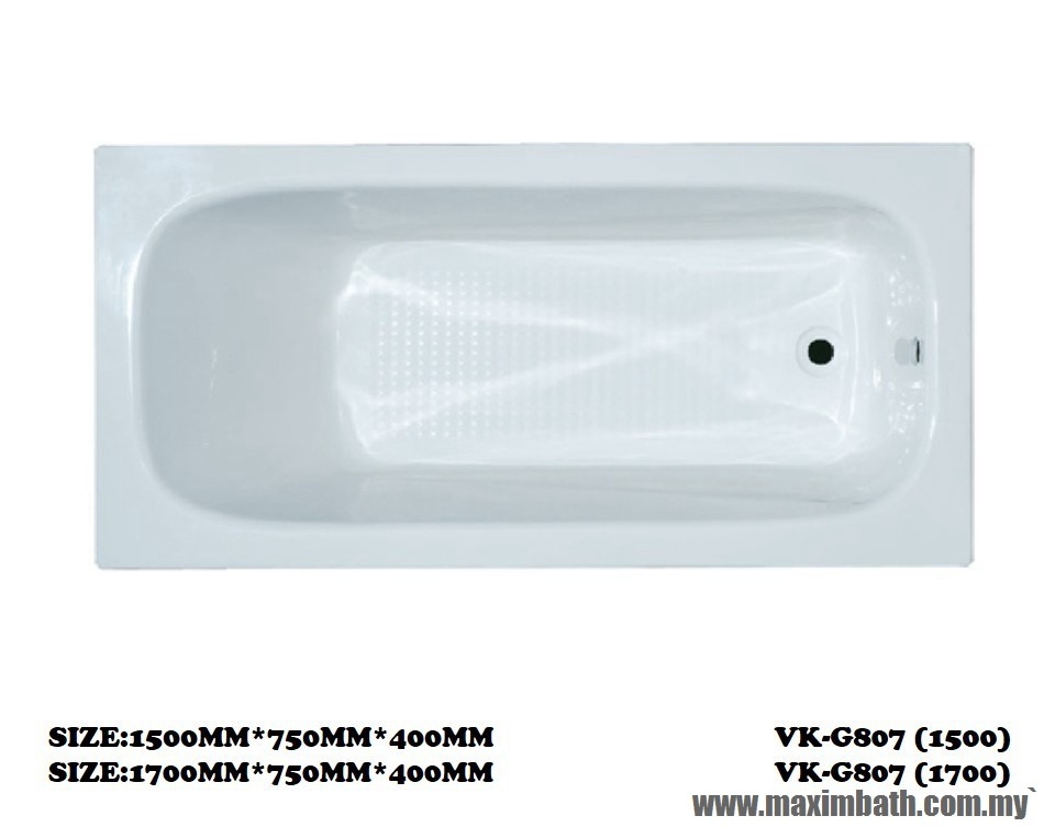 ITTO - VK-G807 Bathtub Bathroom / Washroom Choose Sample / Pattern Chart