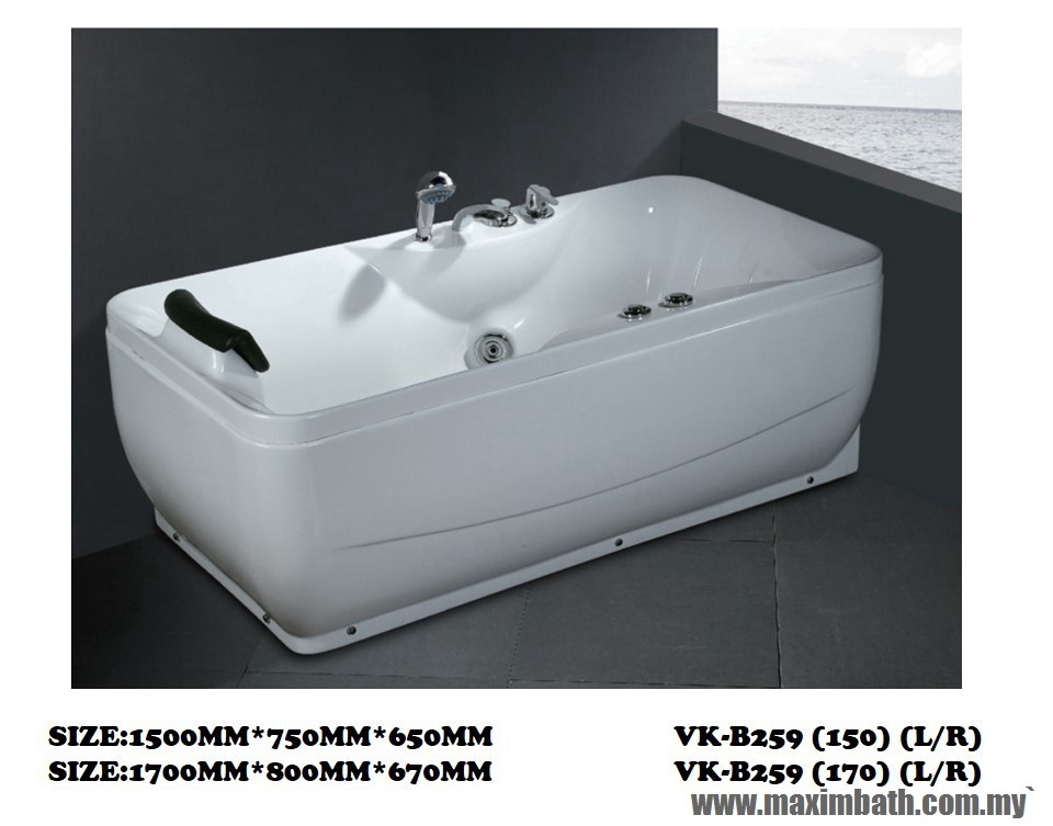 ITTO - VK-B259 (1500) Bathtub Bathroom / Washroom Choose Sample / Pattern Chart