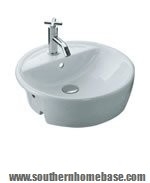 Basin Semi-Recessed Basel