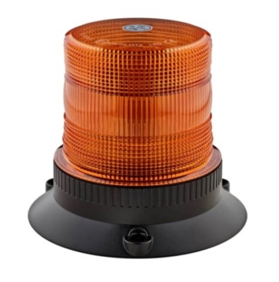 239-9236 - RS PRO Amber LED Flashing Beacon, 10  110 V, Base-Mounted