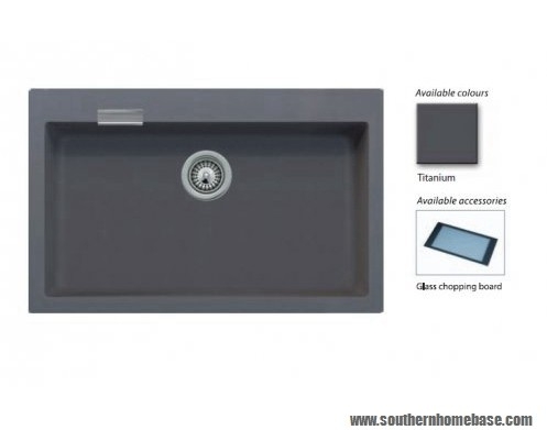 Kitchen Sink Model : Bareno Primus N-100 XL Granite Sink Bareno Single Bowl Stainless Steel Sink Kitchen Sink Choose Sample / Pattern Chart