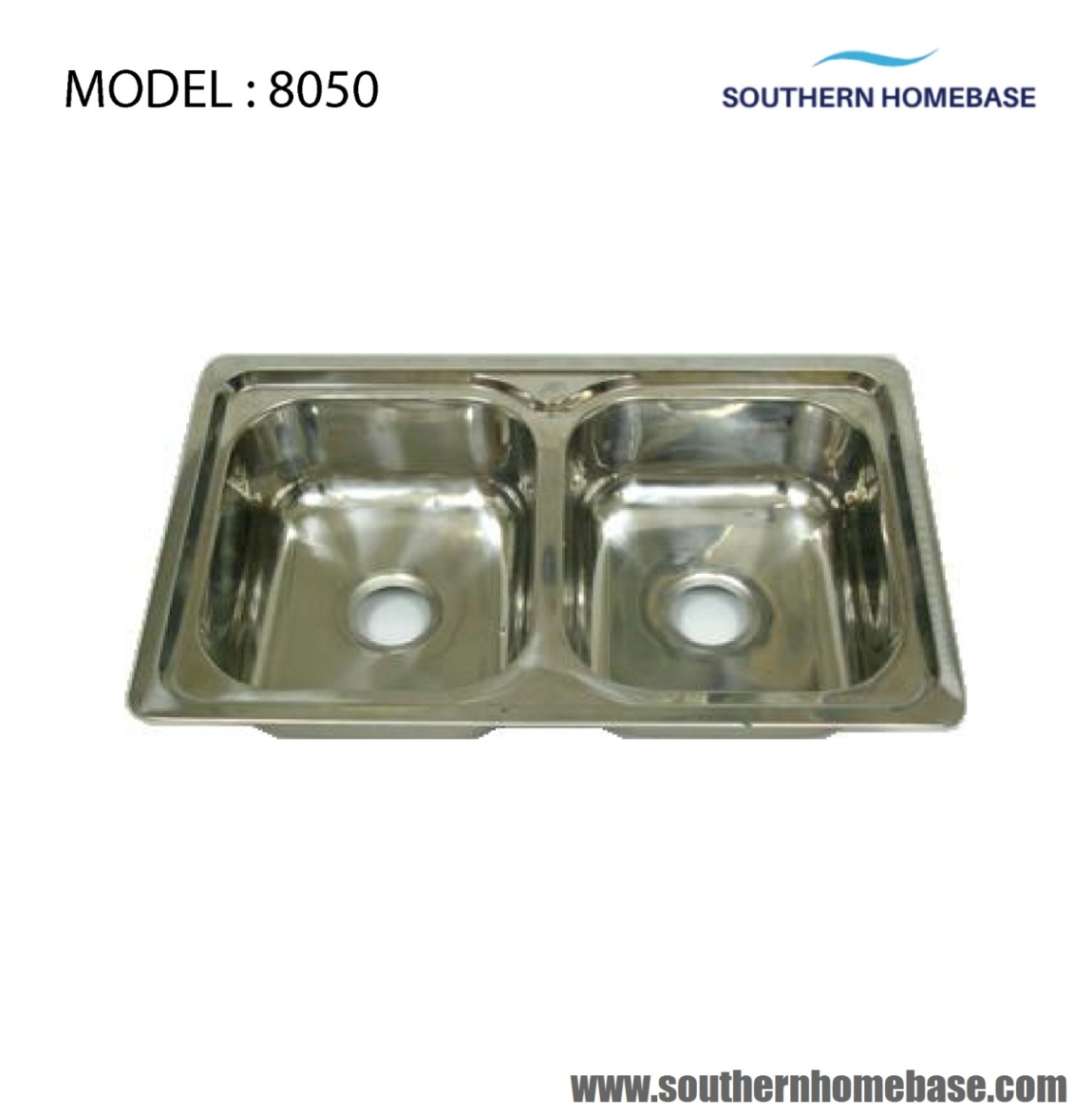 KITCHEN SINK DOUBLE BOWL : ELITE 8050 ELITE Double Bowl Stainless Steel Sink Kitchen Sink Choose Sample / Pattern Chart