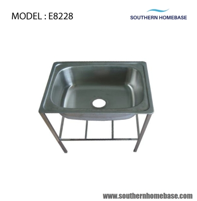 KITCHEN SINK SINGLE BOWL : ELITE E8228