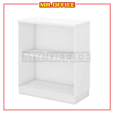 MR OFFICE : Q-YO9-WH OPEN SHELF LOW CABINET