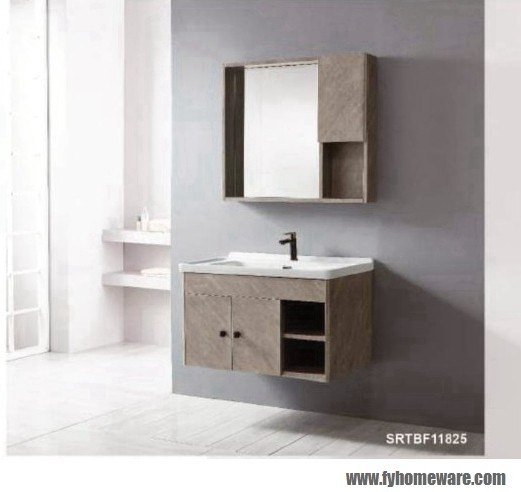 SRTBF 11825 Ready Made Wash Basin Cabinet With Mirror Bathroom / Washroom Choose Sample / Pattern Chart