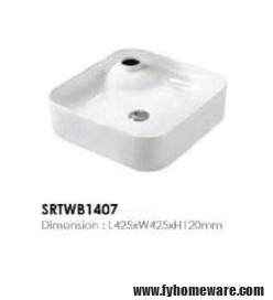 Counter Top Basin : SRTWB1407 Above Counter Wash Basin Bathroom / Washroom Choose Sample / Pattern Chart