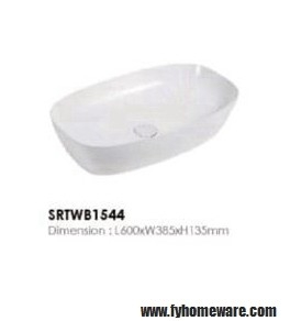 Counter Top Basin : SRTWB1544 Above Counter Wash Basin Bathroom / Washroom Choose Sample / Pattern Chart