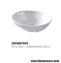 SRTWB7095 Above Counter Wash Basin Bathroom / Washroom Choose Sample / Pattern Chart