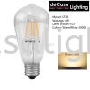 LED Edison Bulb (ST64) BULB / MENTOL